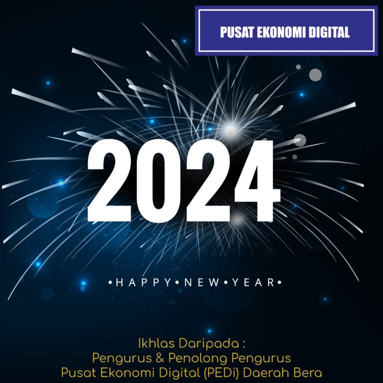 Happy New Year 2024 PEDi Daerah Bera